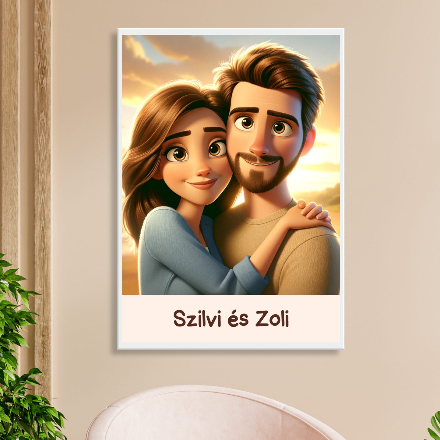 Disney stílusú vászonkép