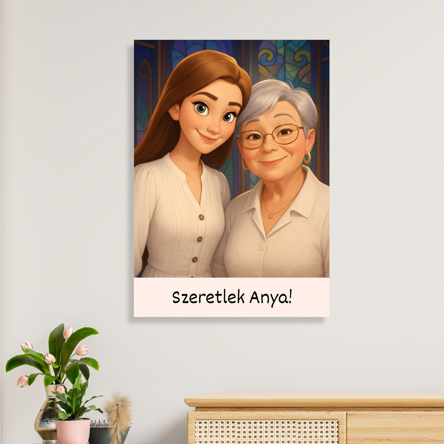 Disney stílusú vászonkép - Anya